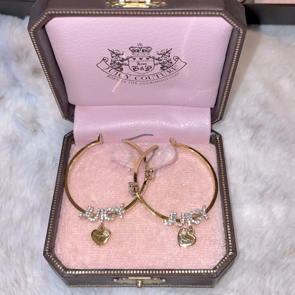 Juicy Couture Hoop Earrings SOLD